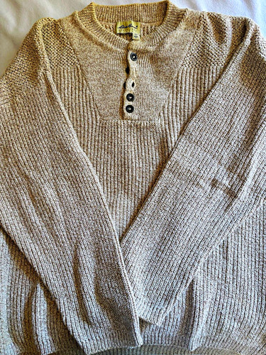 Eddie bauer cotton knit henley - cotton,