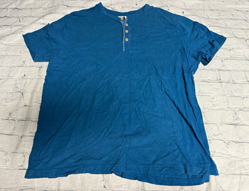 Xxl men blue solid - men's,